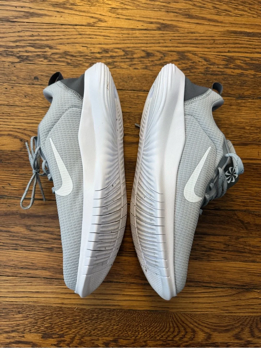 RARE Men's NIKE Flex Experience RN 12 DV0740 007 White/Wolf Gray Color